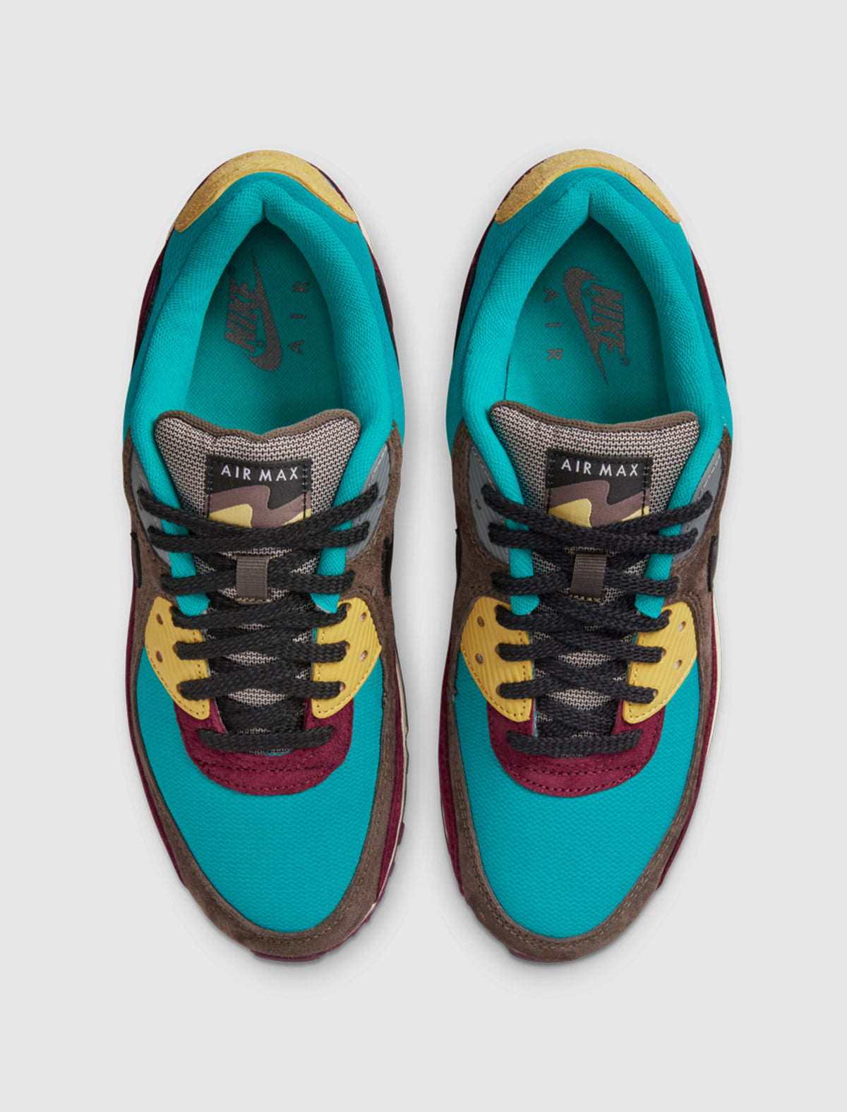 teal and orange nike air max